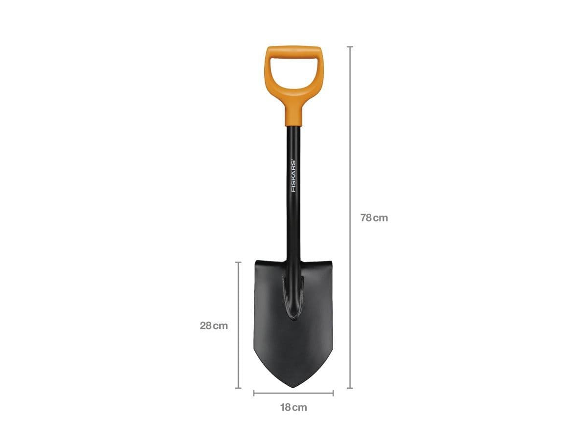 Лопата штыковая укороченная Solid FISKARS - изображение 4