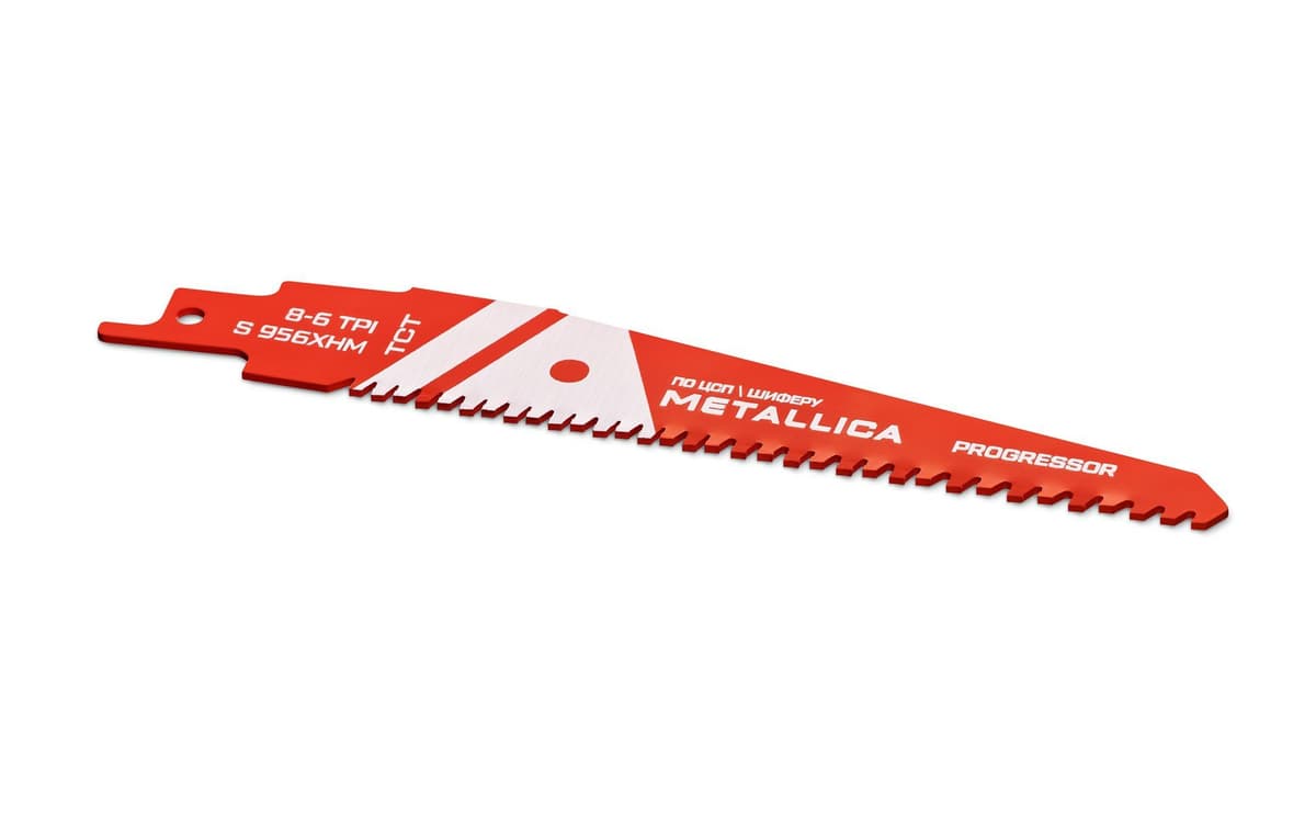 Пилка сабельная METALLICA Ultra  S956XHM 150/125мм шаг 3-4мм, TCT-Progressor, по ЦСП/ДСП/дереву 1шт - изображение 2