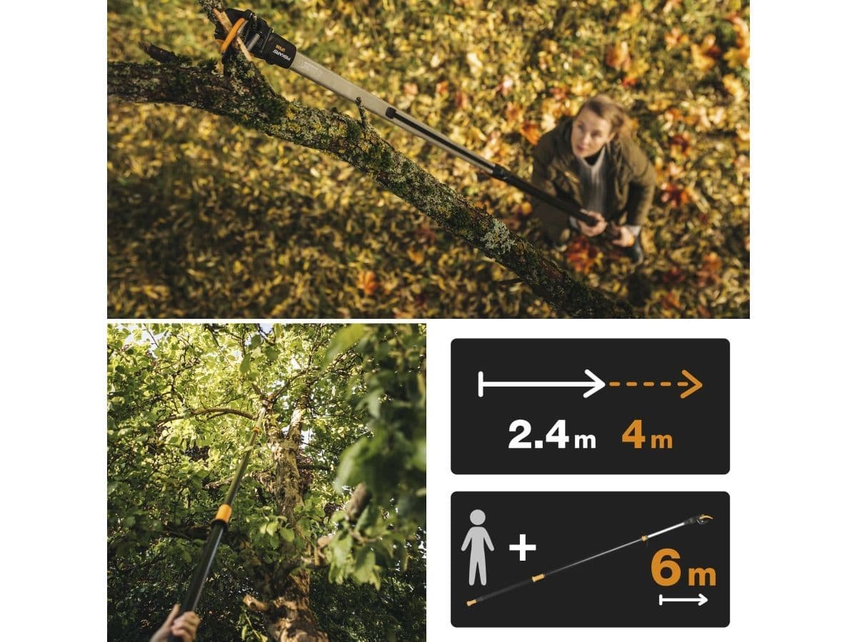 Сучкорез универсальный телескопический UPX86 FISKARS PowerGear - изображение 10