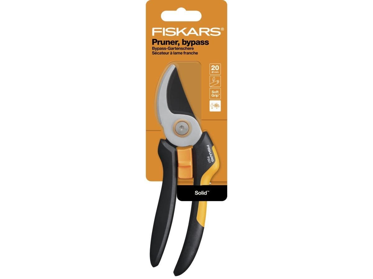Секатор плоскостной Solid P321 FISKARS - изображение 3