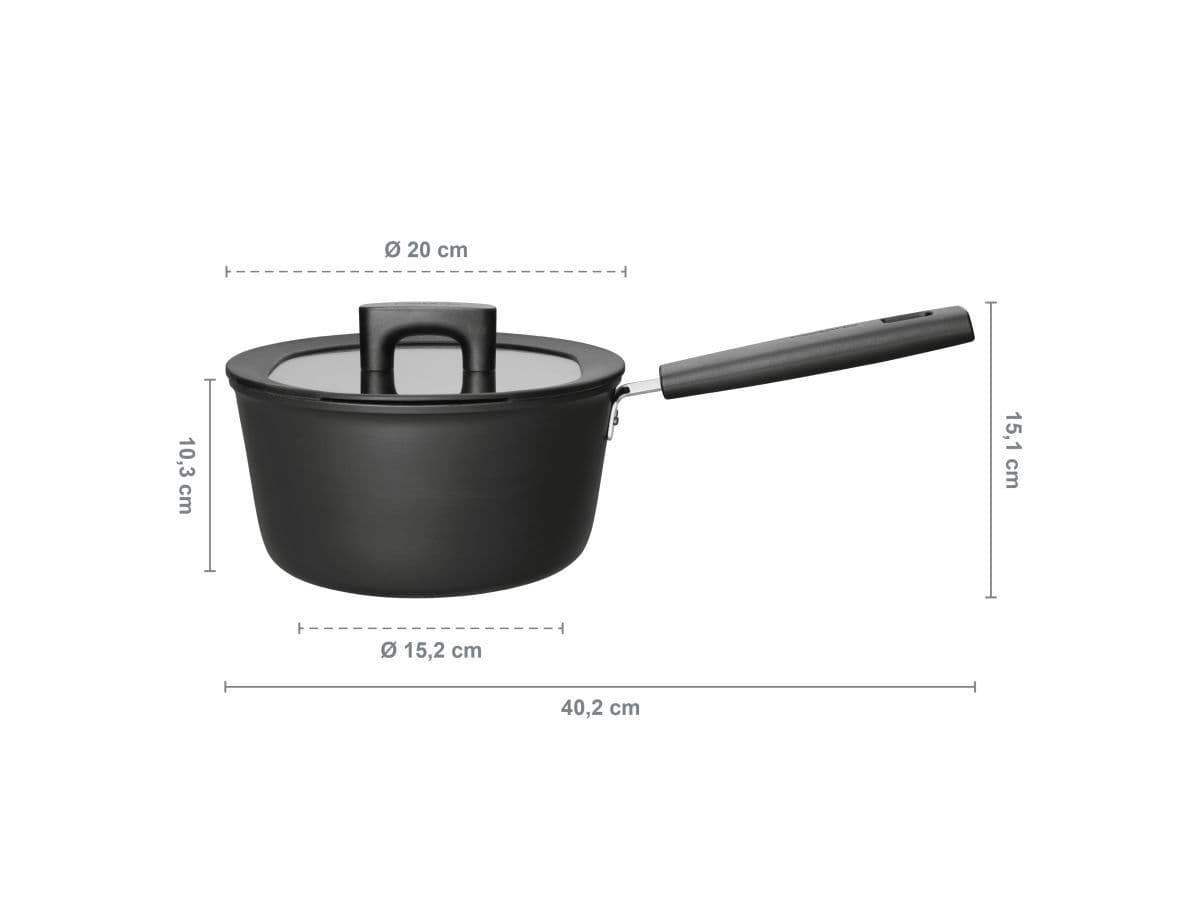 Соусник с крышкой 2,5л Hard Face FISKARS - изображение 3