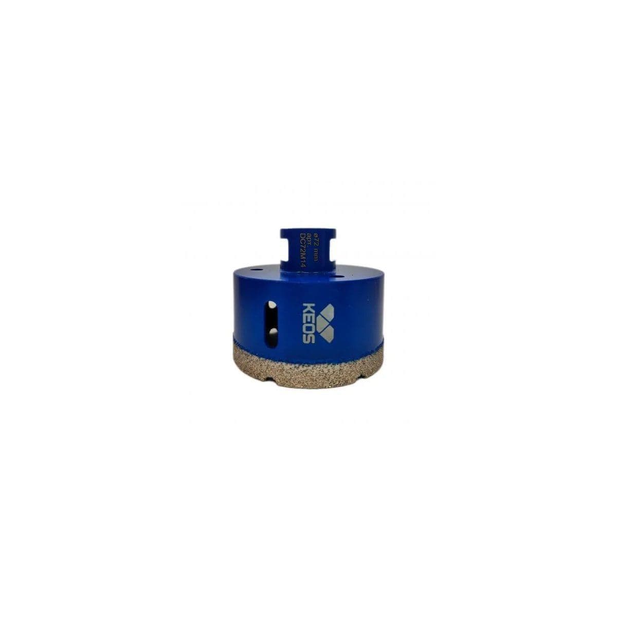 Коронка алмазная по керамограниту KEOS ПРО (PRO) 72мм M14 (DC72M14) - изображение 1