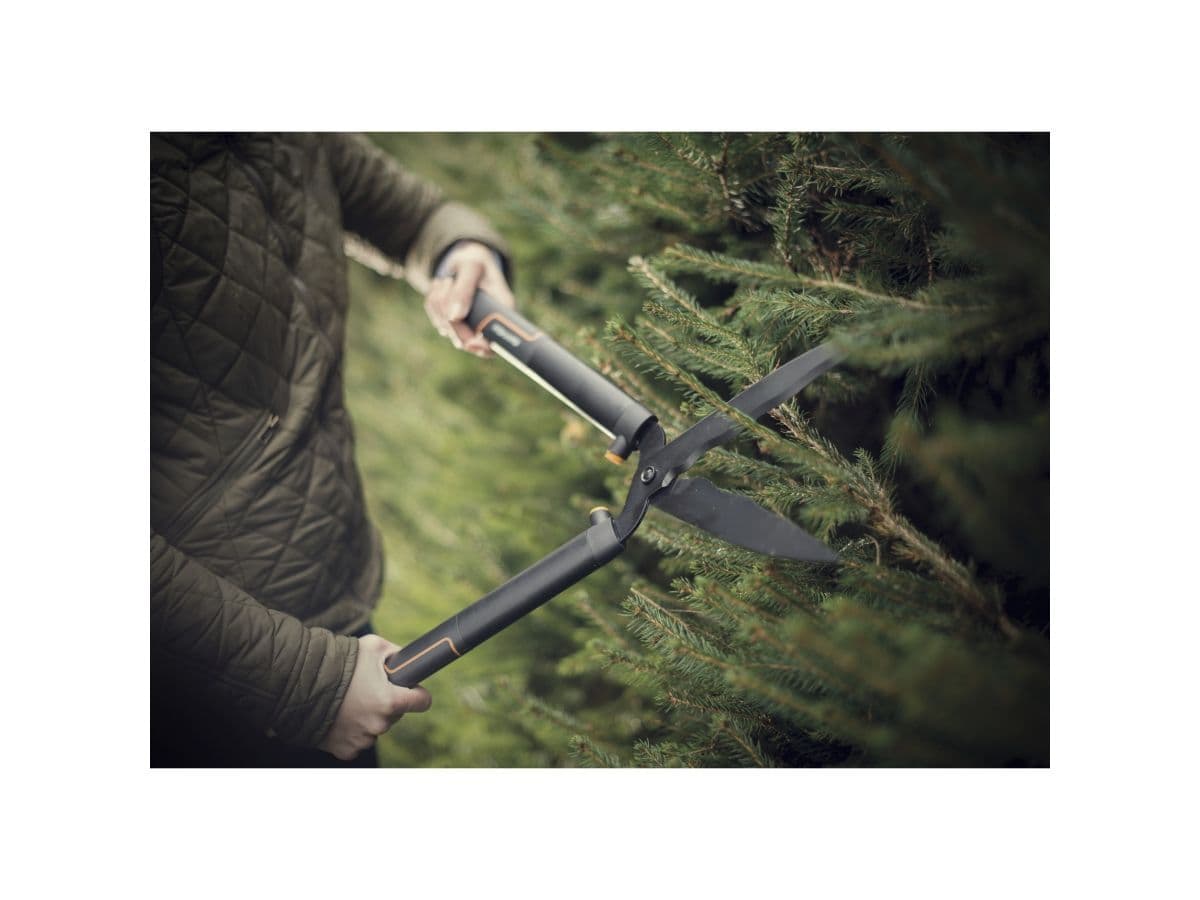 Ножницы для живой изгороди HS22 с волнообразным лезвием FISKARS SingleStep - изображение 6