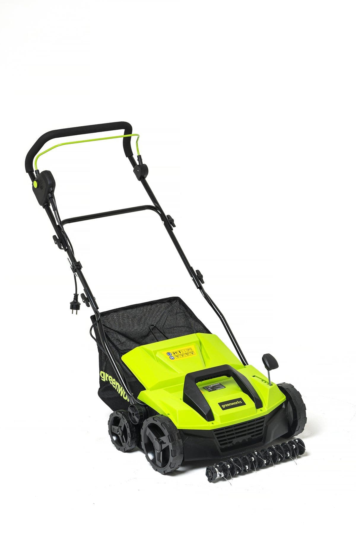Аэратор-скарификатор электрический Greenworks GDT15, 1500 Вт - изображение 33