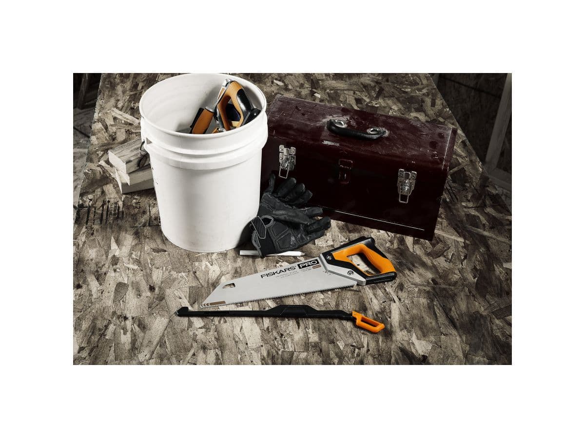Ножовка по дереву PowerTooth 380мм 9 зубьев на дюйм FISKARS - изображение 11