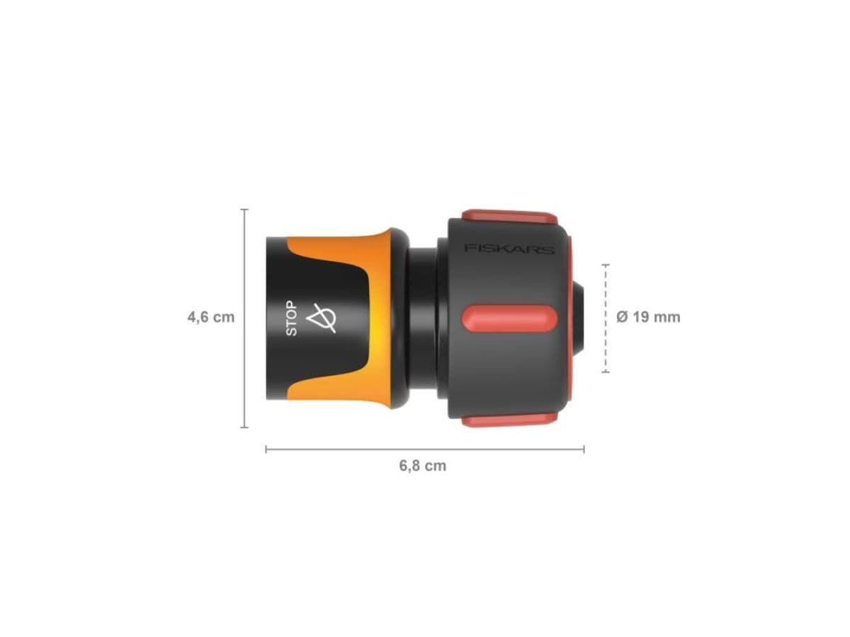 Коннектор с автостопом 19мм (3/4) LB30 FISKARS - изображение 2
