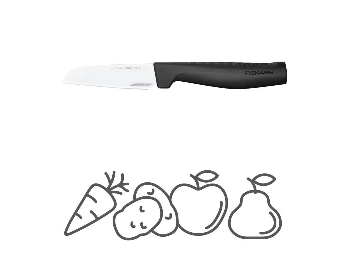 Нож для овощей 9 см Hard Edge Fiskars - изображение 2