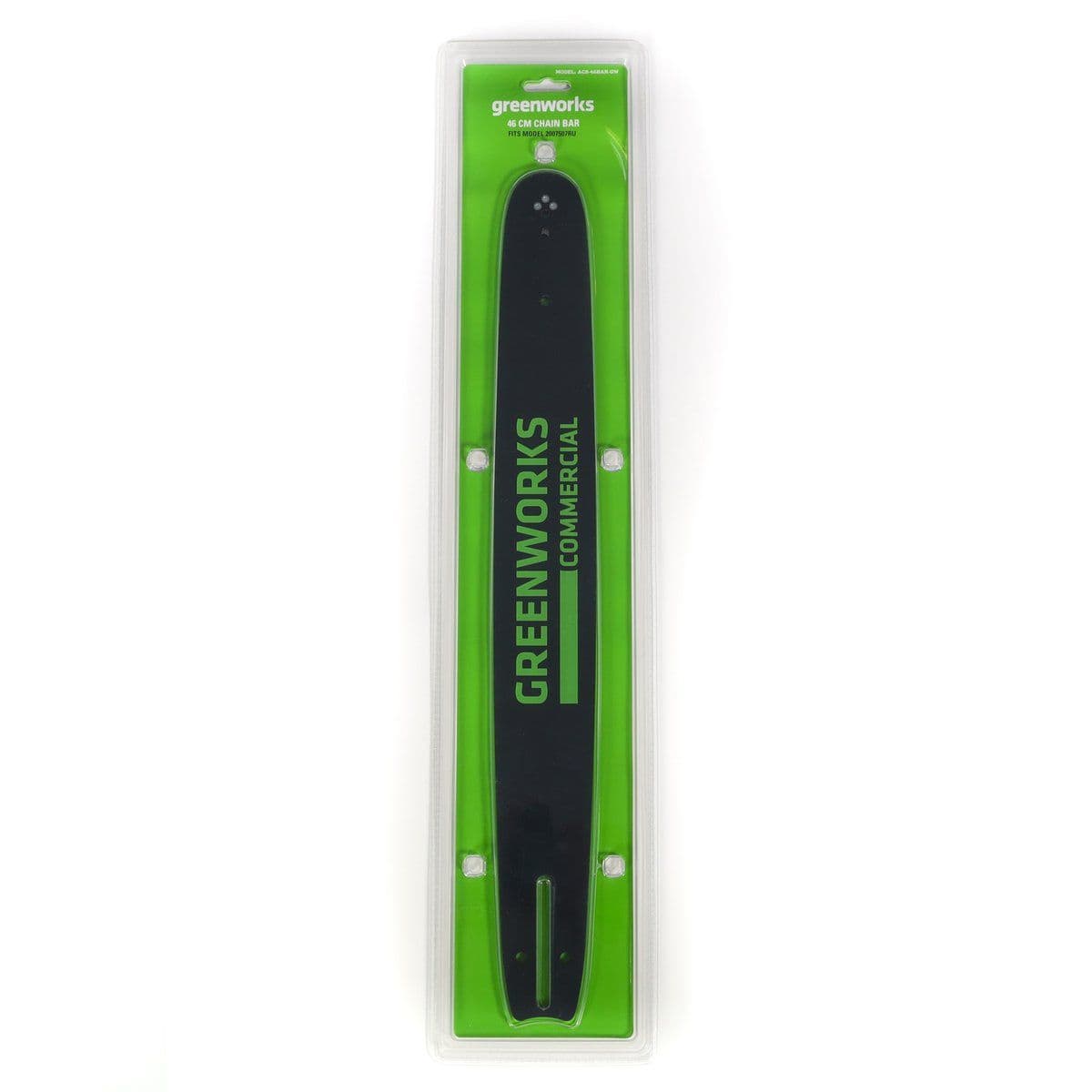 Шина 46 см GREENWORKS для цепной пилы 82V - изображение 1