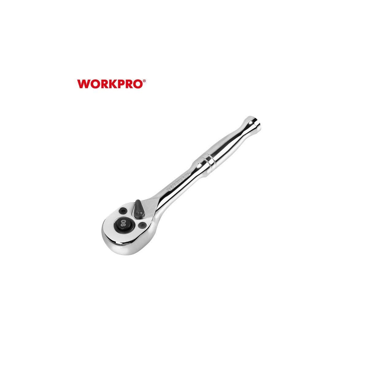 Трещотка ручная 1/4" 90 зубьев с каплевид. рукояткой - изображение 5