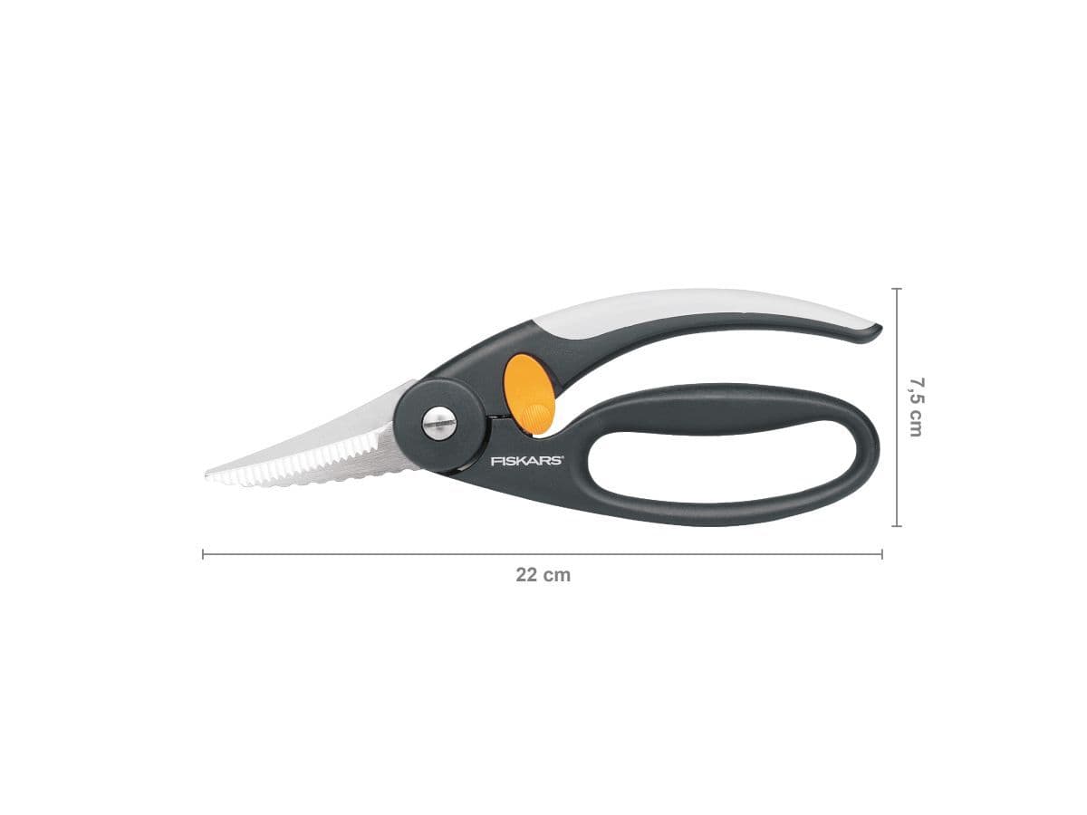 Ножницы кухонные 22 см для рыбы  FF Fiskars - изображение 2