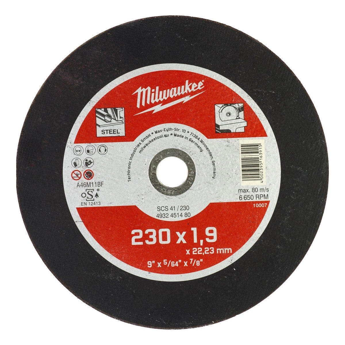 Диск SCS 41 / 230 x 1.9 x 22 мм - 1 шт - изображение 1