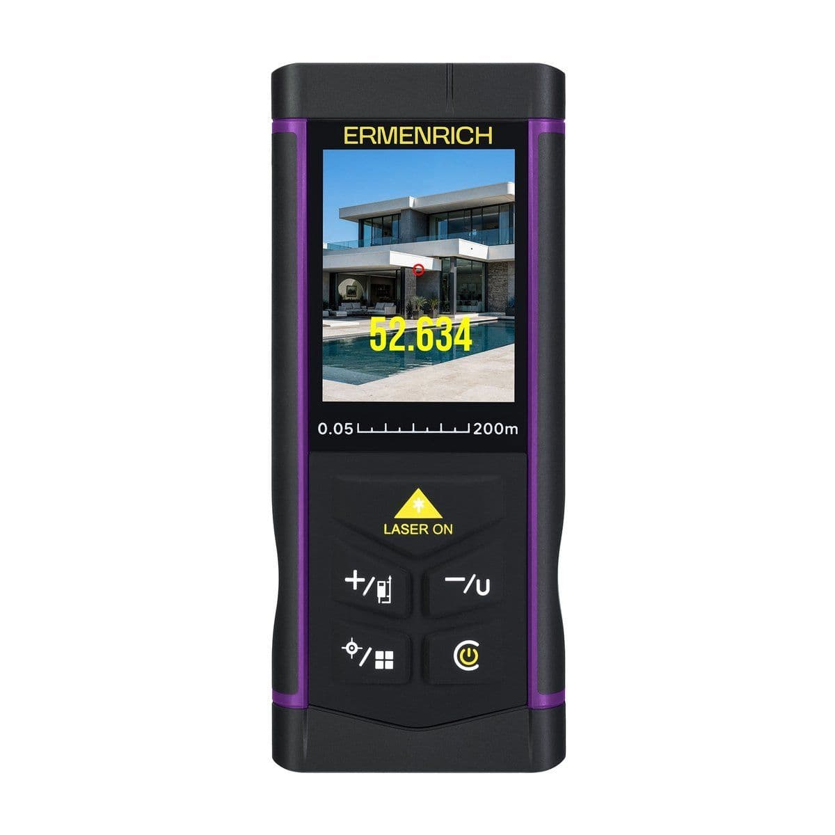 Лазерная рулетка Ermenrich PRO LR200, с камерой - изображение 4