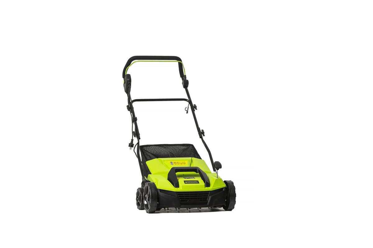 Аэратор-скарификатор электрический Greenworks GDT15, 1500 Вт - изображение 28
