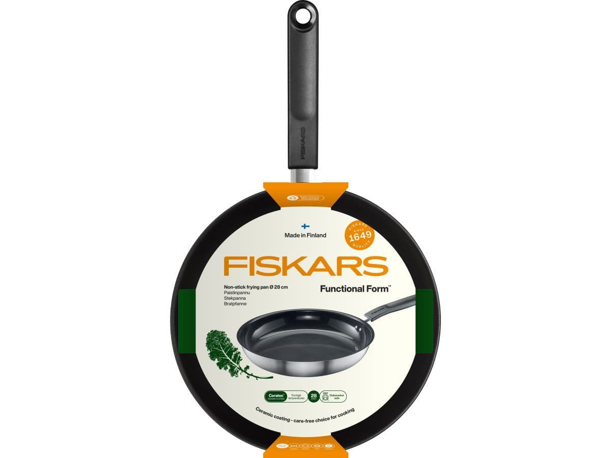 Сковорода с керамическим покрытием 28 см Functional Form Fiskars - изображение 6