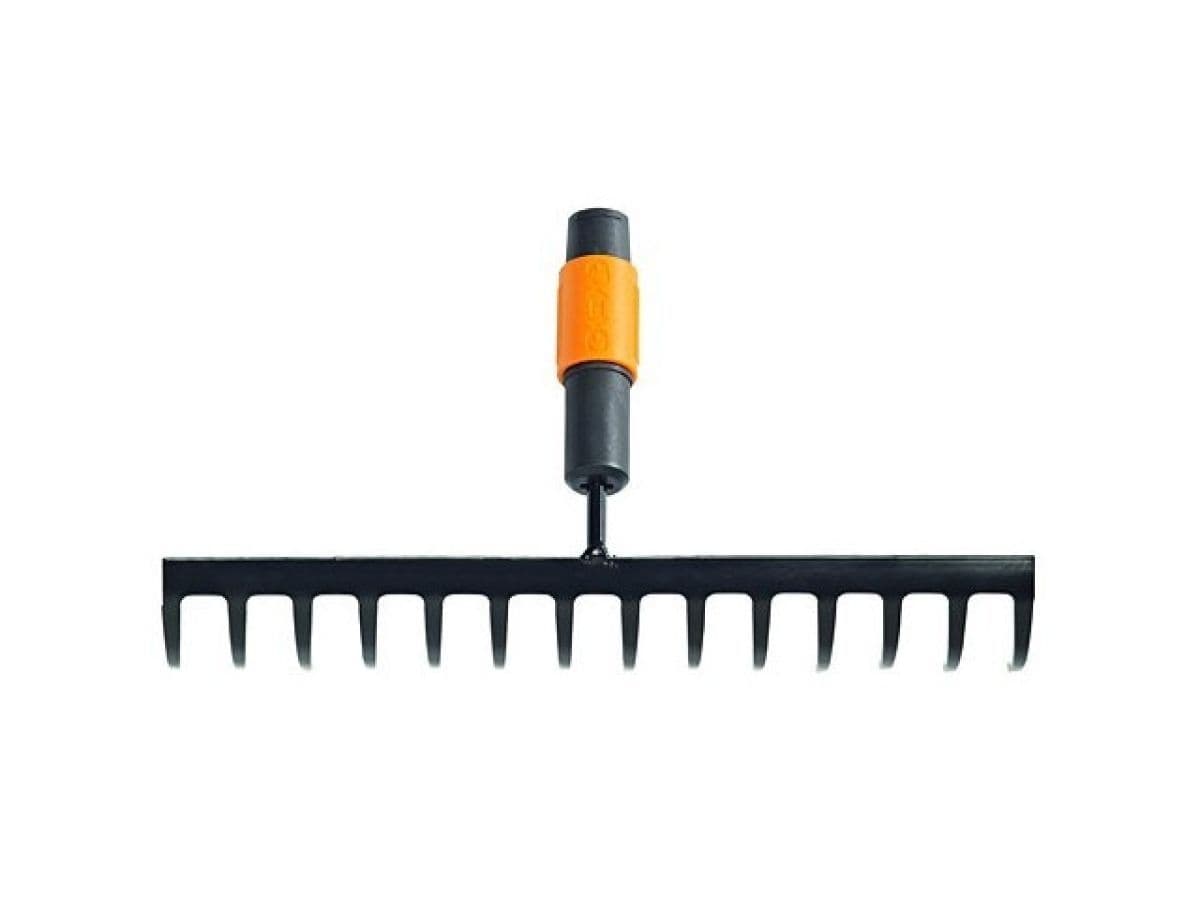 Грабли мет. для грунта 14 зубьев QuikFit FISKARS - изображение 1