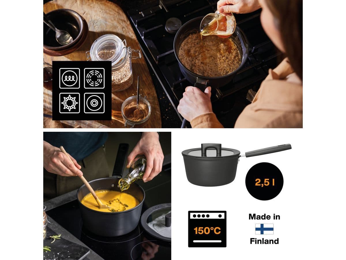 Соусник с крышкой 2,5л Hard Face FISKARS - изображение 14