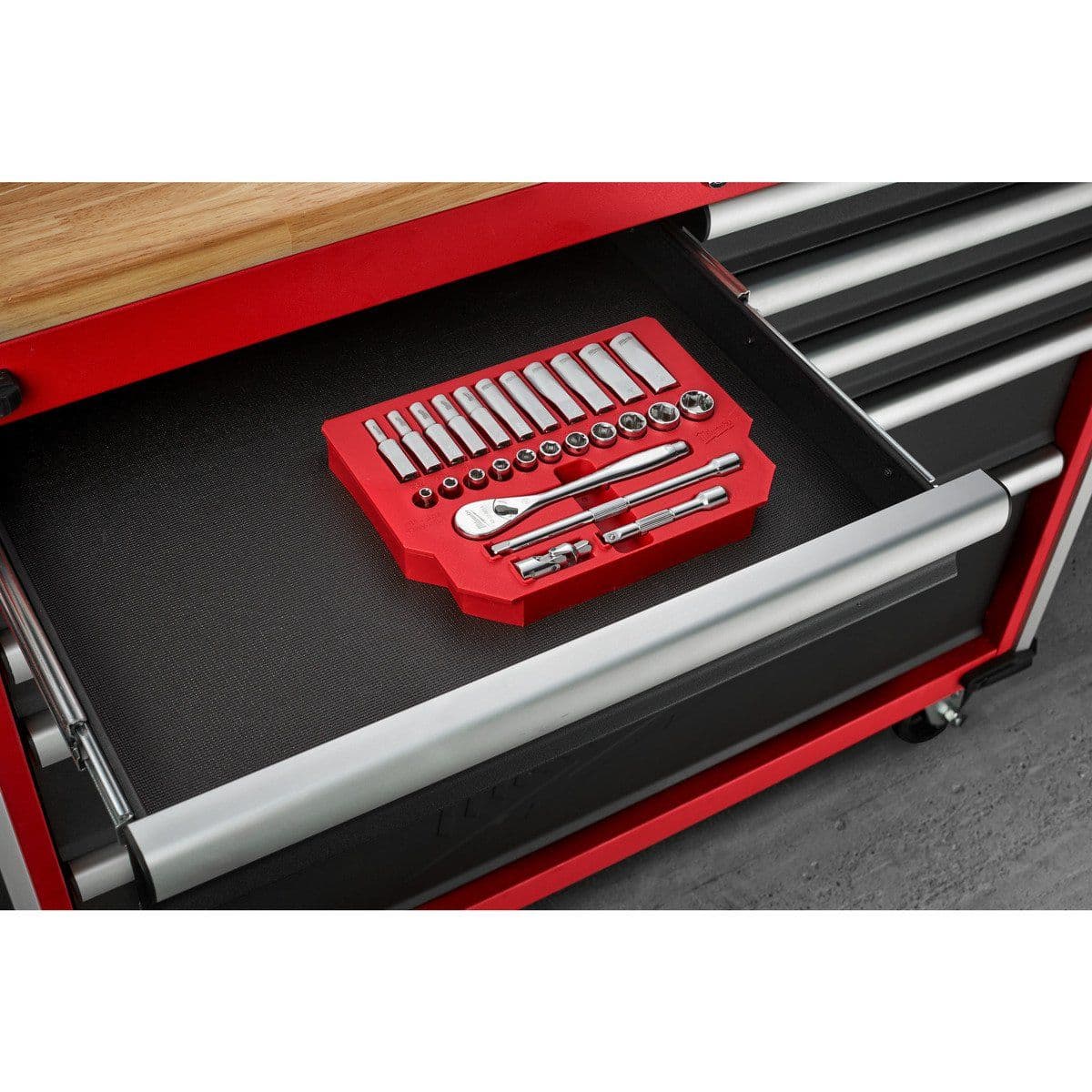 Набор головок 3/8 Drive 32 шт Ratchet + Socket Set  Metric - изображение 7