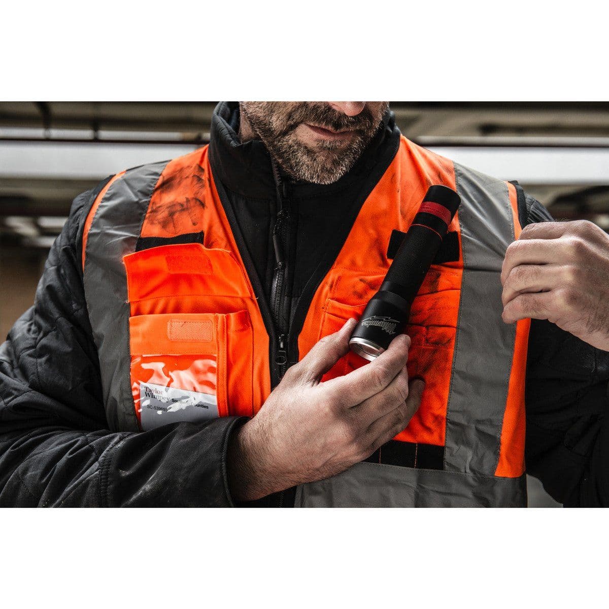 Жилет Premium High-Visibility Vest Orange - L/XL - изображение 7