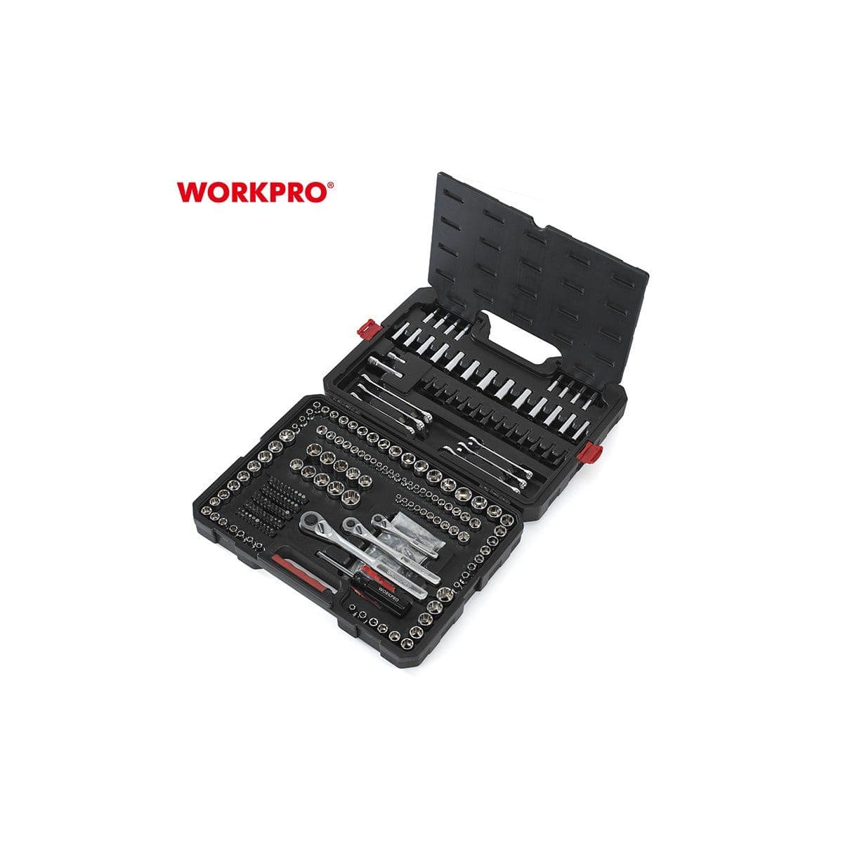 Набор инструментов 230пр. в кейсе WORKPRO Китай - изображение 2