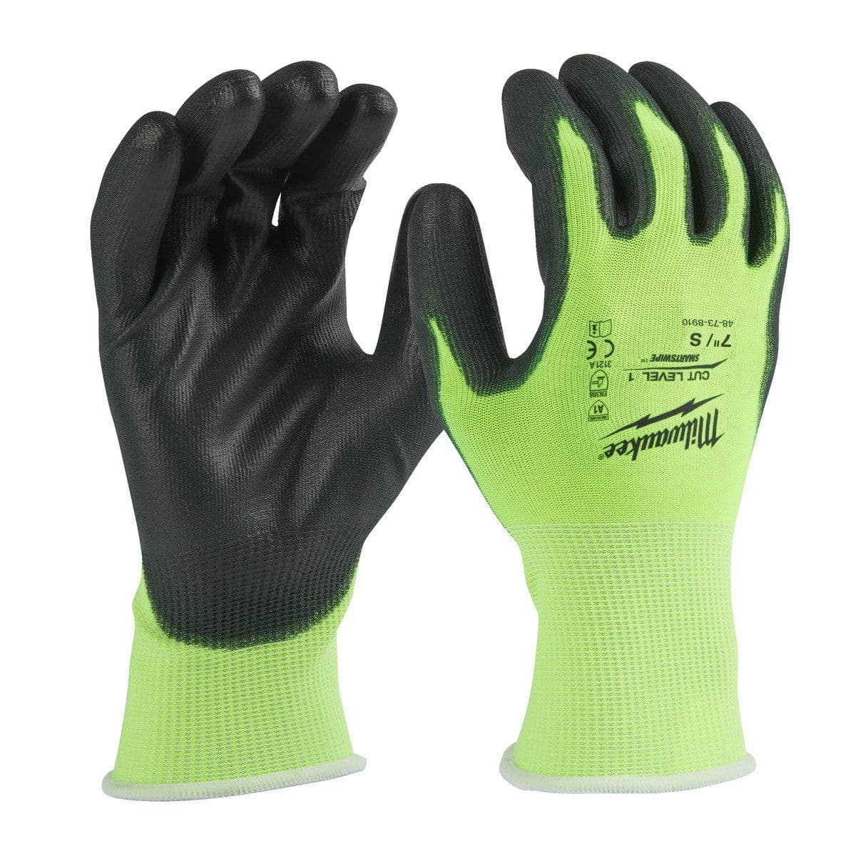 Перчатки - 7/S - 1PC HI-VIS CUT A GLOVES - изображение 1