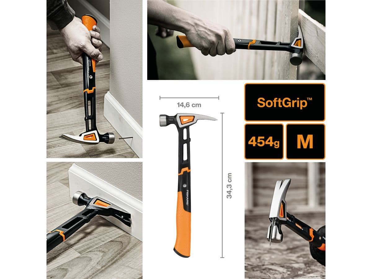 Молоток столярный M FISKARS - изображение 7