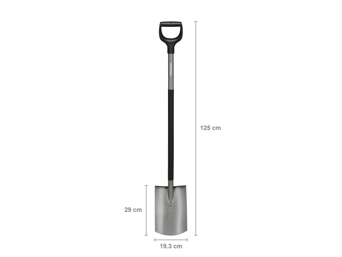 Лопата штыковая с закругл.лезвием Ergonomic FISKARS - изображение 4