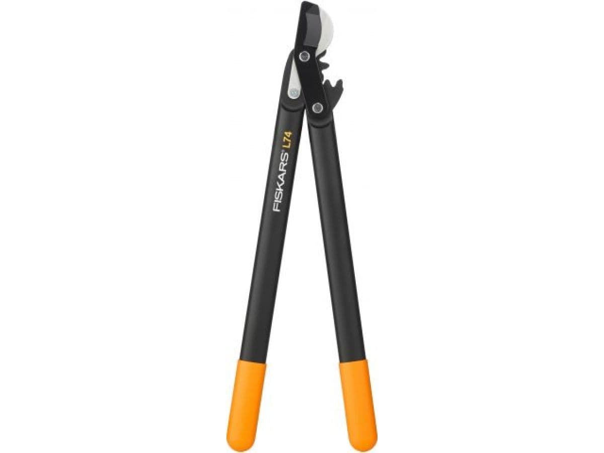 Сучкорез плоскостной L74 FISKARS PowerGear с загнутыми лезвиями средний - изображение 1