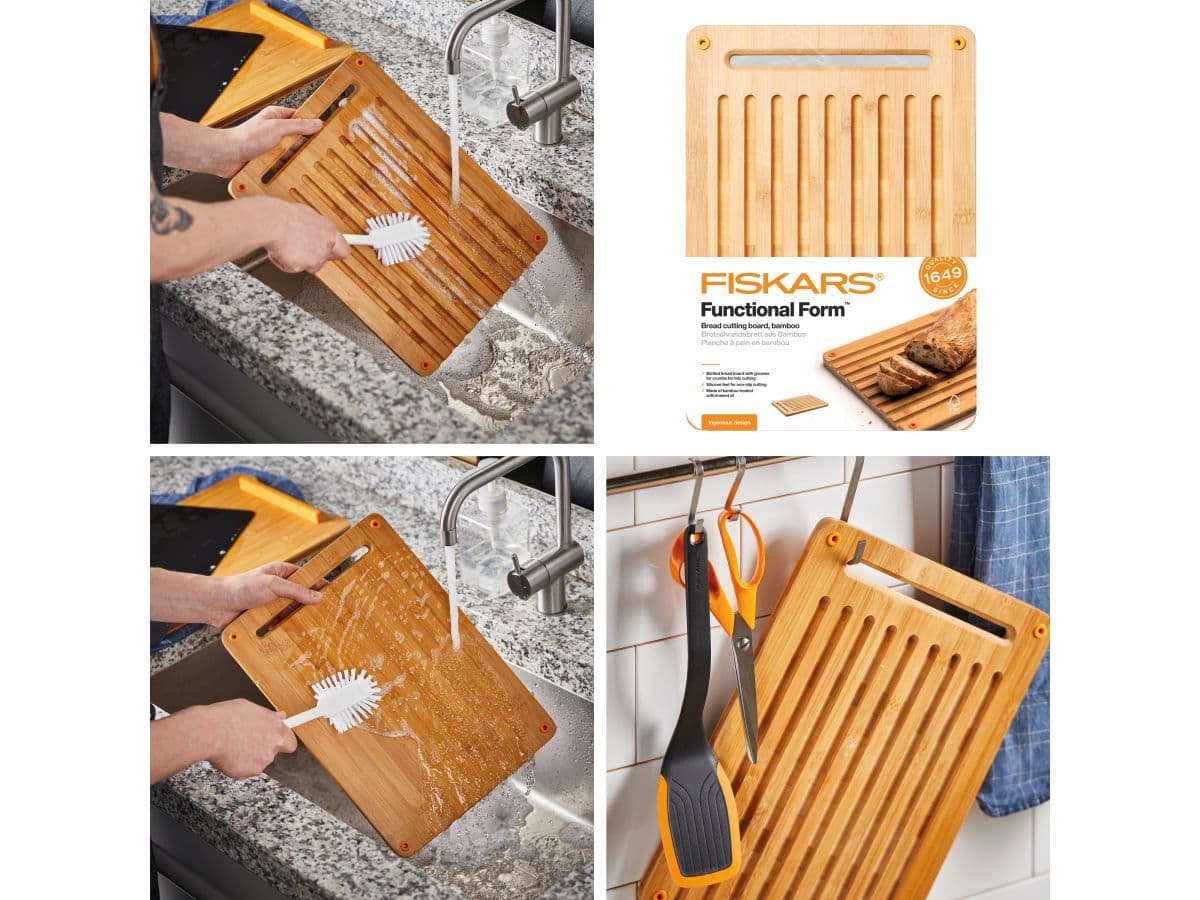 Разделочная доска бамбуковая Functional Form Fiskars - изображение 4