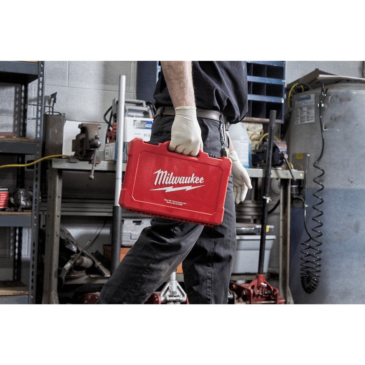 Набор головок 3/8 Drive 32 шт Ratchet + Socket Set  Metric - изображение 6