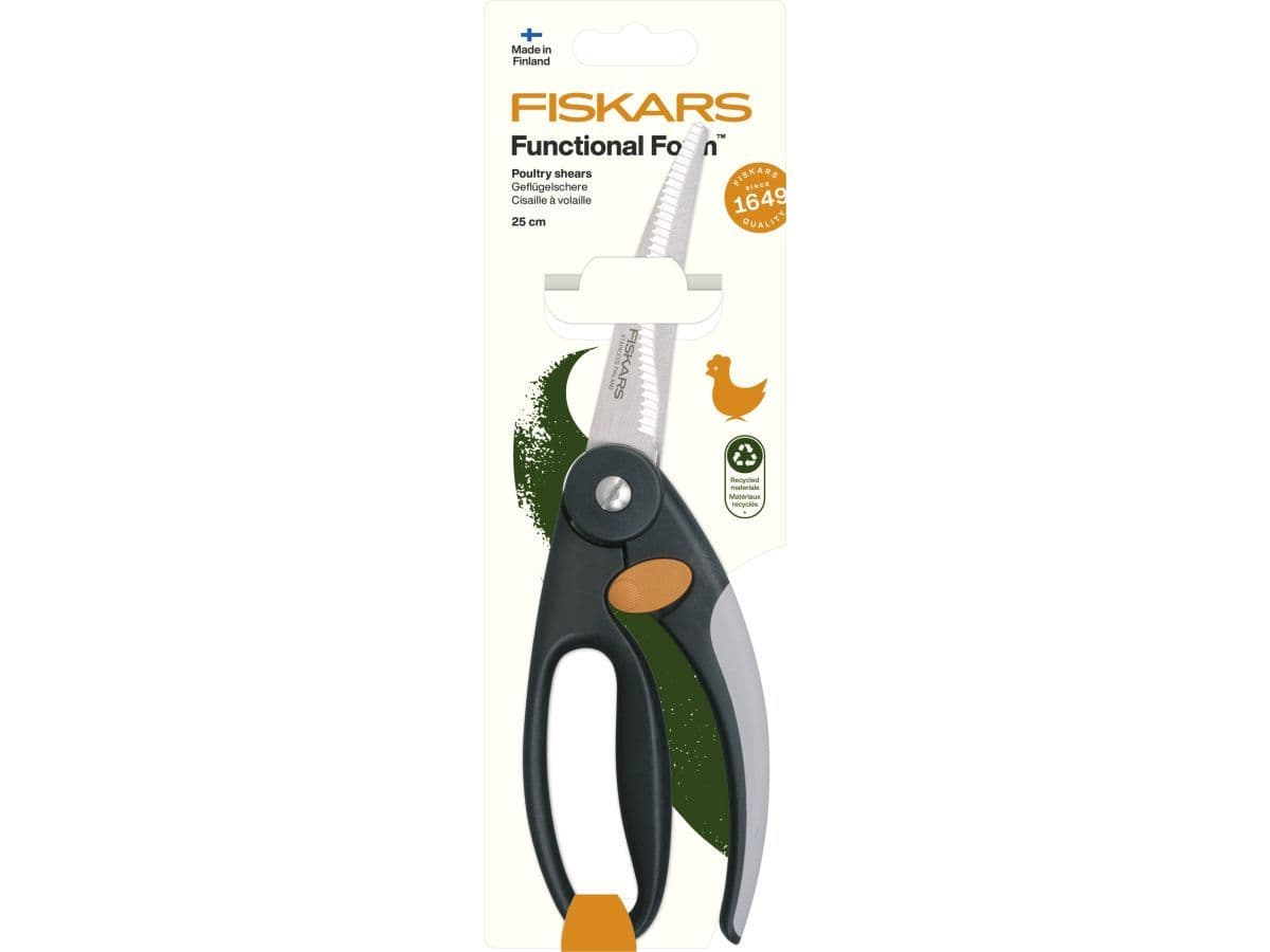 Ножницы кухонные 25 см для птицы FF Fiskars - изображение 3