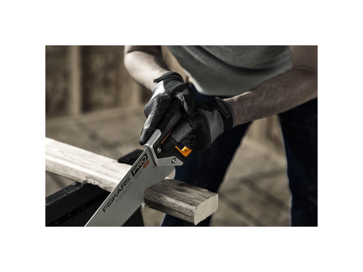 Ножовка по дереву PowerTooth 550мм 7 зубьев на дюйм FISKARS - изображение 7